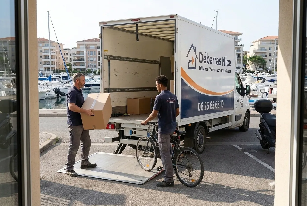 Débarras à Beaulieu-sur-Mer par l'équipe de Débarras Nice