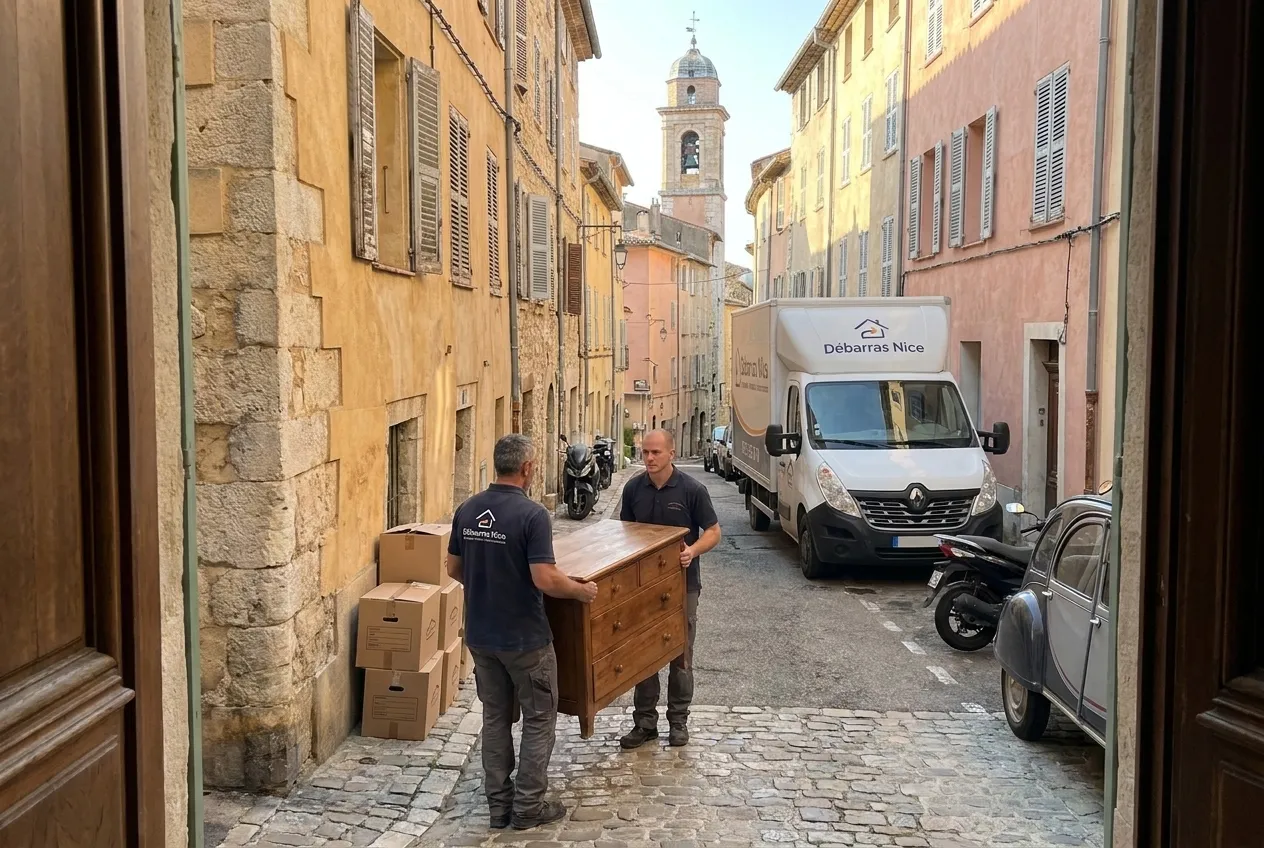Débarras à Grasse par l'équipe de Débarras Nice