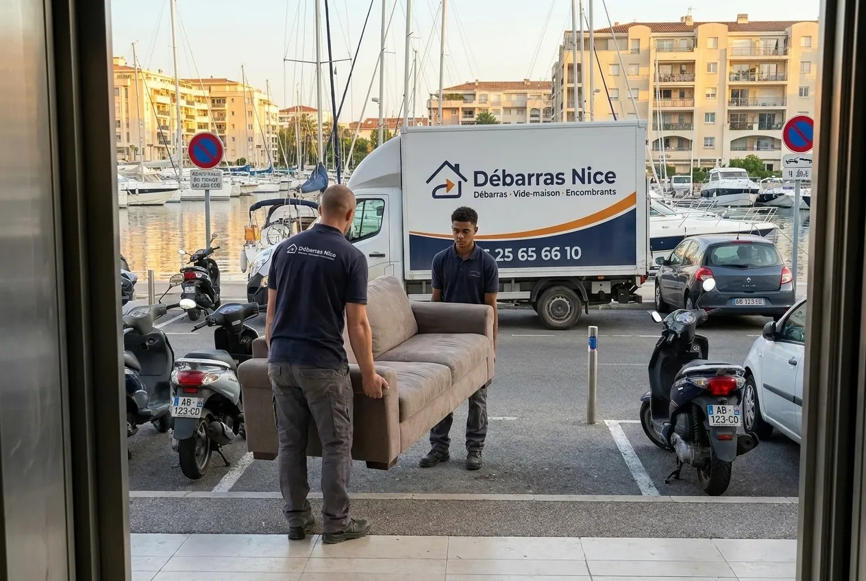 Débarras à Saint-Laurent-du-Var par l'équipe de Débarras Nice