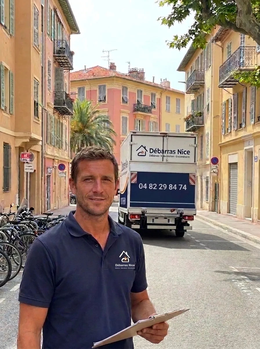 Kévin Jalais, fondateur de Débarras Nice