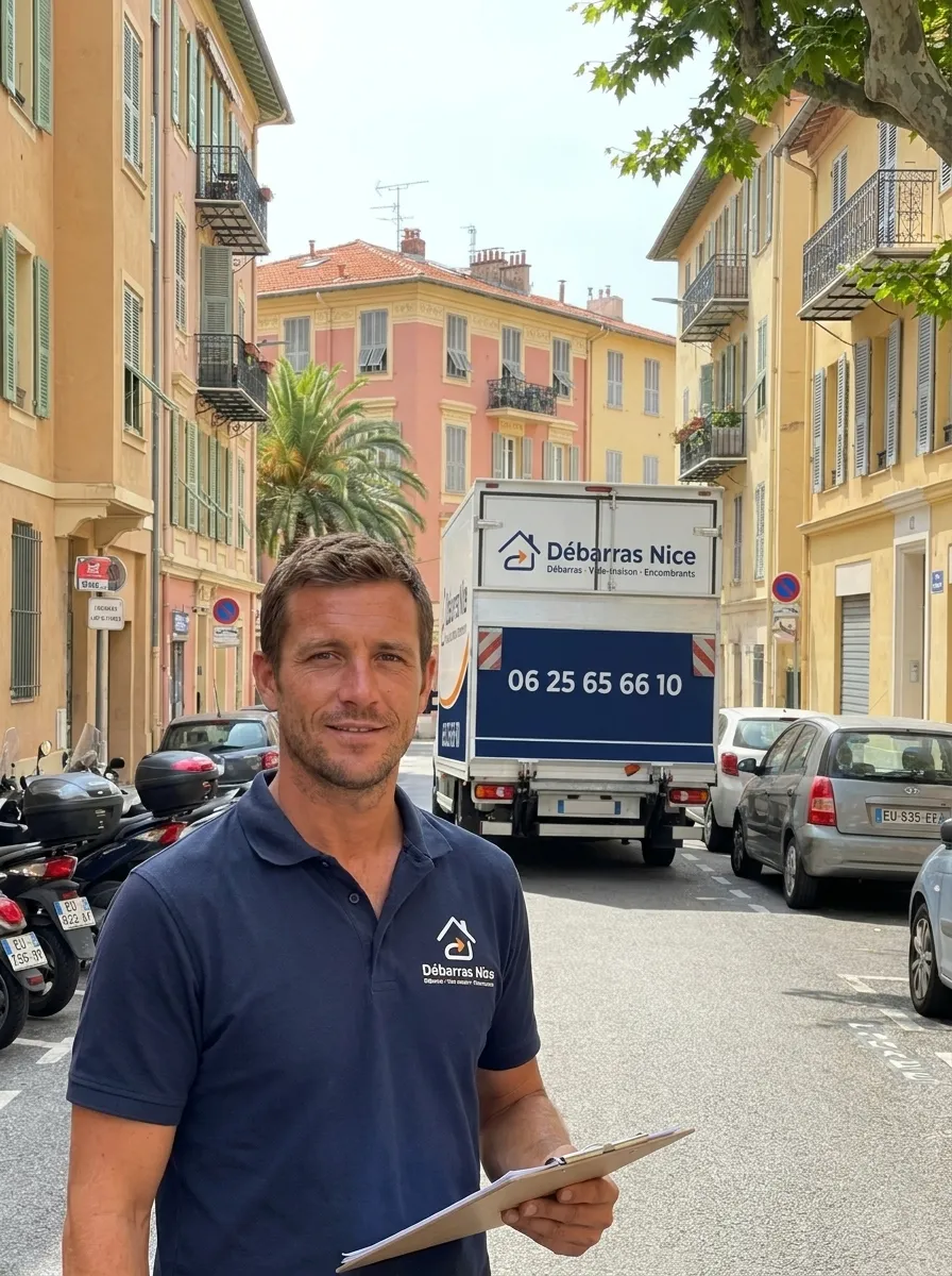 Kévin Jalais, fondateur de Débarras Nice